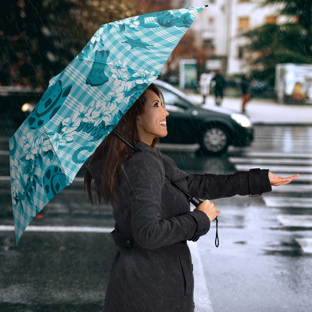 Mokihana Maile Ilima Leis Paniolo Palaka Umbrella Hawaiian Polu Opa Spirit LT9 - Polynesian Pride