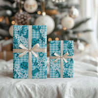 Mokihana Maile Ilima Leis Paniolo Palaka Wrapping Paper Hawaiian Polu Opa Spirit LT9 - Polynesian Pride
