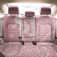 Soft Pink Hawaii Anthurium Plumeria Lei Back Car Seat Cover LT9 - Polynesian Pride