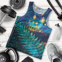 Matariki Te Tau Hou Maori Men Tank Top New Zealand Silver Fern Night Starry Sky LT9 - Polynesian Pride