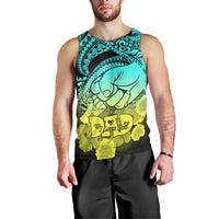 Polynesian Pride Happy Father Day Men Tank Top I Love You Dad - Polynesian Tribal Gradient 1 LT9 - Polynesian Pride