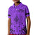 Polynesian Father's Day Gift For Dad Kid Polo Shirt Super Father In The World - Purple Polynesian Pattern LT9 Kid Purple - Polynesian Pride