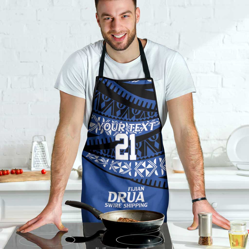 Fiji Rugby Pacific Custom Apron Pasifika Tapa Pattern - Polynesian Pride