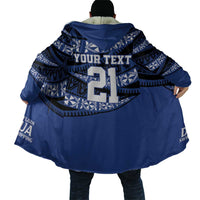 Fiji Rugby Pacific Custom Cloak Pasifika Tapa Pattern - Polynesian Pride