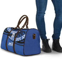 Fiji Rugby Pacific Custom Travel Bag Pasifika Tapa Pattern - Polynesian Pride