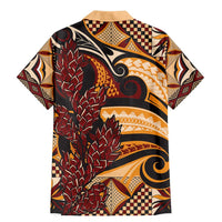 Vintage Samoa Siapo Family Matching Mermaid Dress and Hawaiian Shirt With Teuila Torch Ginger LT9 - Polynesian Pride