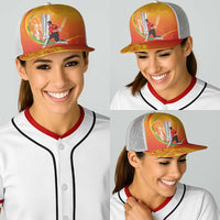 Cricket PNG East Asia-Pacific Baseball Net Cap Papua New Guinea Rise to Power LT9 - Polynesian Pride
