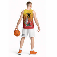 Custom Cricket PNG East Asia-Pacific Basketball Jersey Papua New Guinea Rise to Power - Polynesian Pride