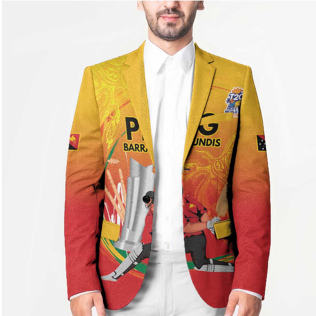 Custom Cricket PNG East Asia-Pacific Blazer Papua New Guinea Rise to Power LT9 - Polynesian Pride