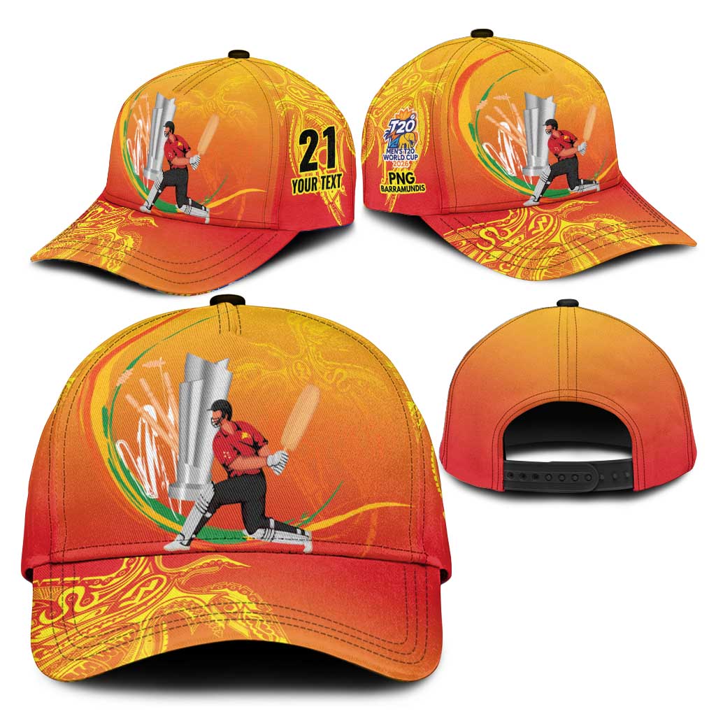 Custom Cricket PNG East Asia-Pacific Classic Cap Papua New Guinea Rise to Power LT9 - Polynesian Pride