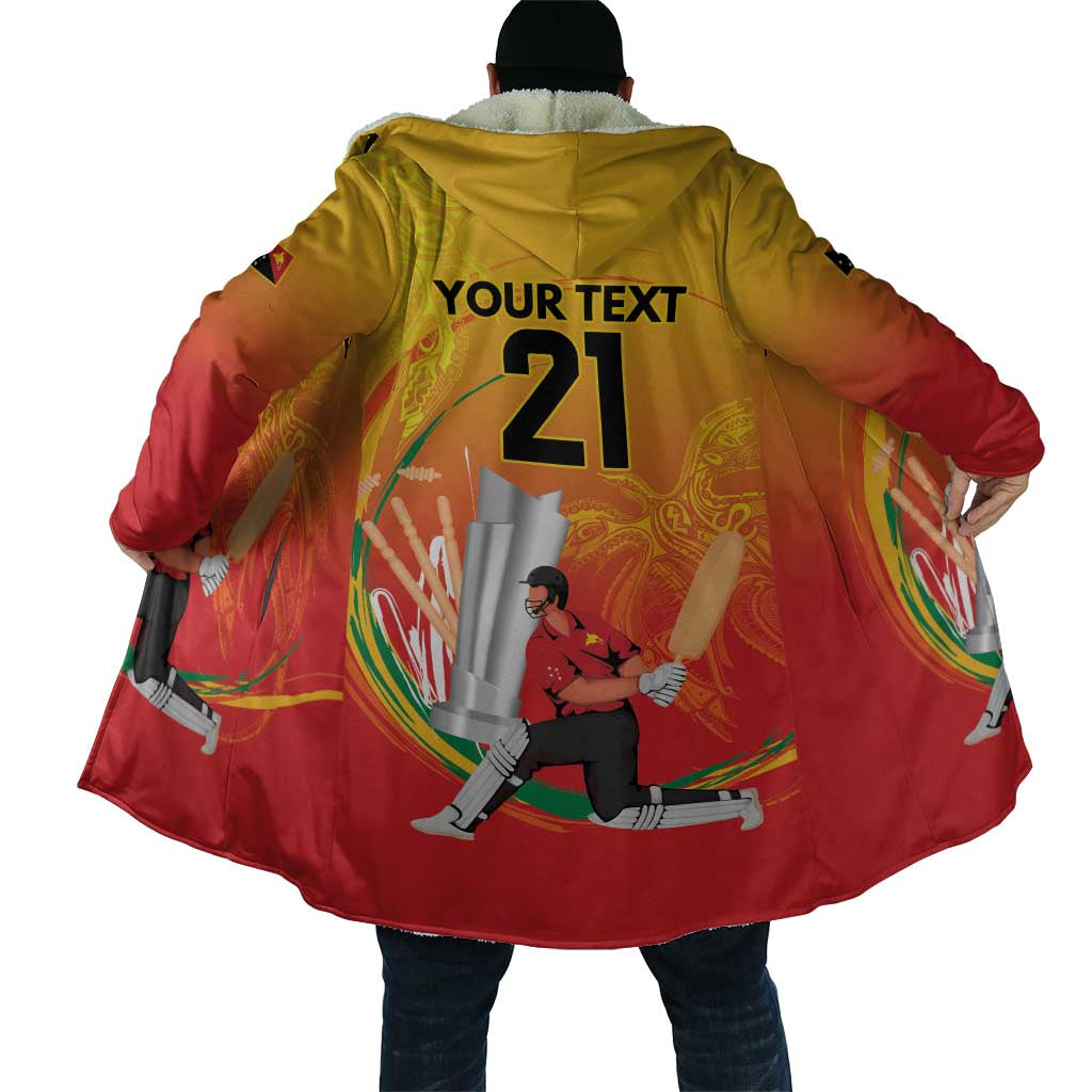 Custom Cricket PNG East Asia-Pacific Cloak Papua New Guinea Rise to Power LT9 - Polynesian Pride