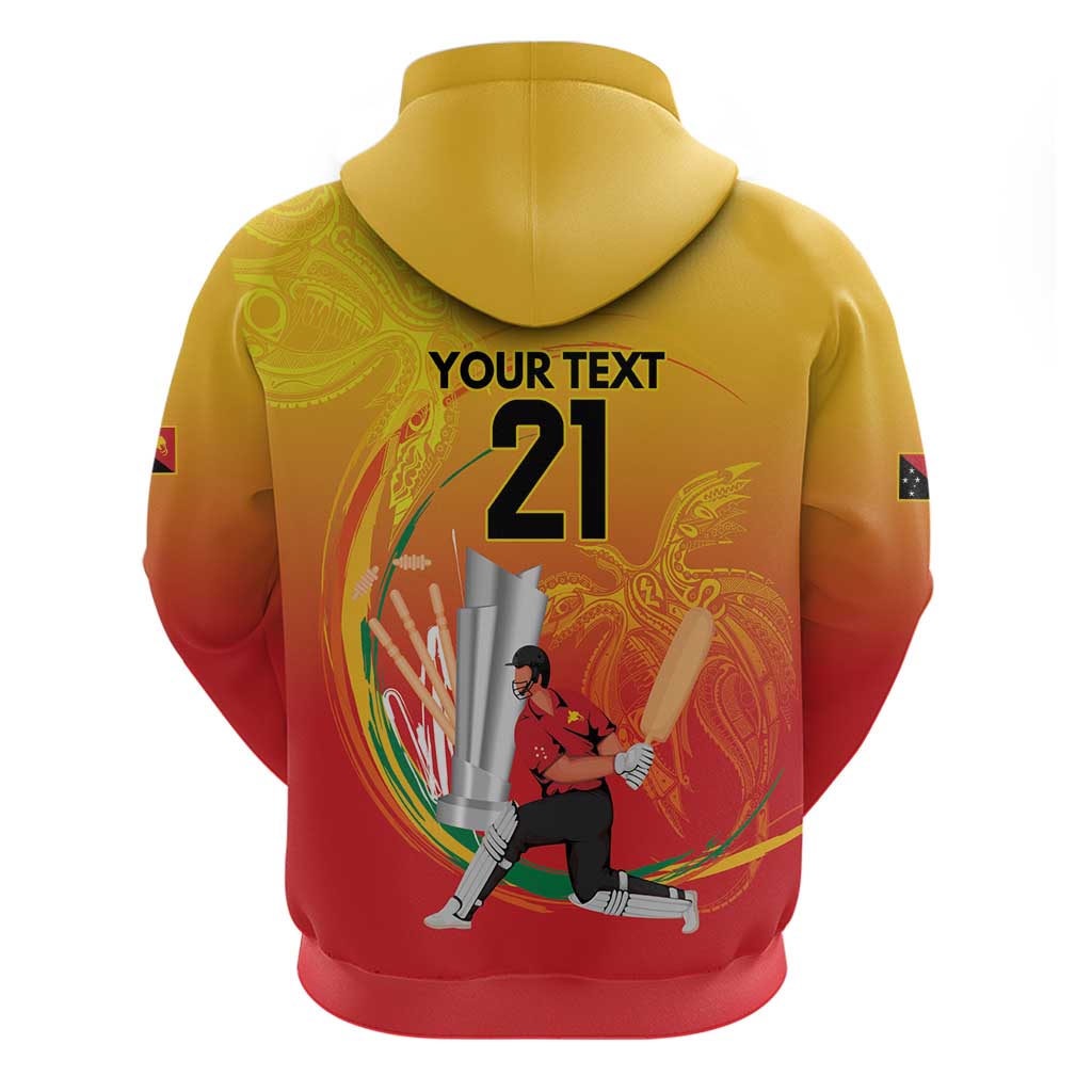 Custom Cricket PNG East Asia-Pacific Hoodie Papua New Guinea Rise to Power LT9 - Polynesian Pride