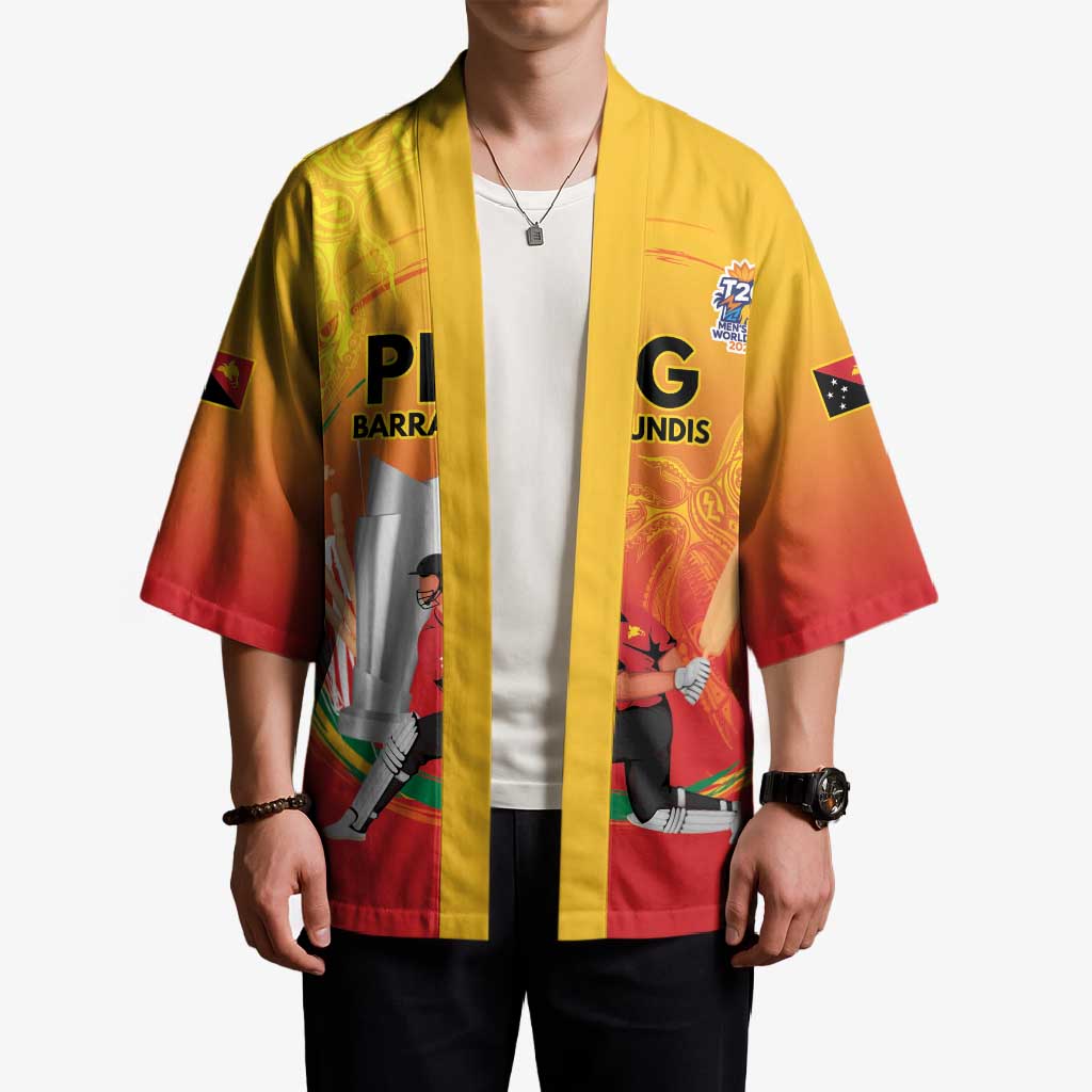 Custom Cricket PNG East Asia-Pacific Kimono Papua New Guinea Rise to Power LT9 - Polynesian Pride