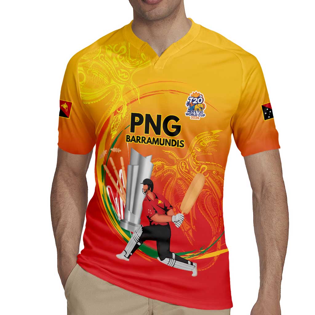 Custom Cricket PNG East Asia-Pacific Rugby Jersey Papua New Guinea Rise to Power LT9 - Polynesian Pride