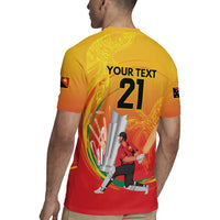 Custom Cricket PNG East Asia-Pacific Rugby Jersey Papua New Guinea Rise to Power LT9 - Polynesian Pride