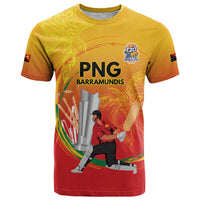 Custom Cricket PNG East Asia-Pacific T Shirt Papua New Guinea Rise to Power LT9 Gold - Polynesian Pride