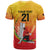 Custom Cricket PNG East Asia-Pacific T Shirt Papua New Guinea Rise to Power - Polynesian Pride