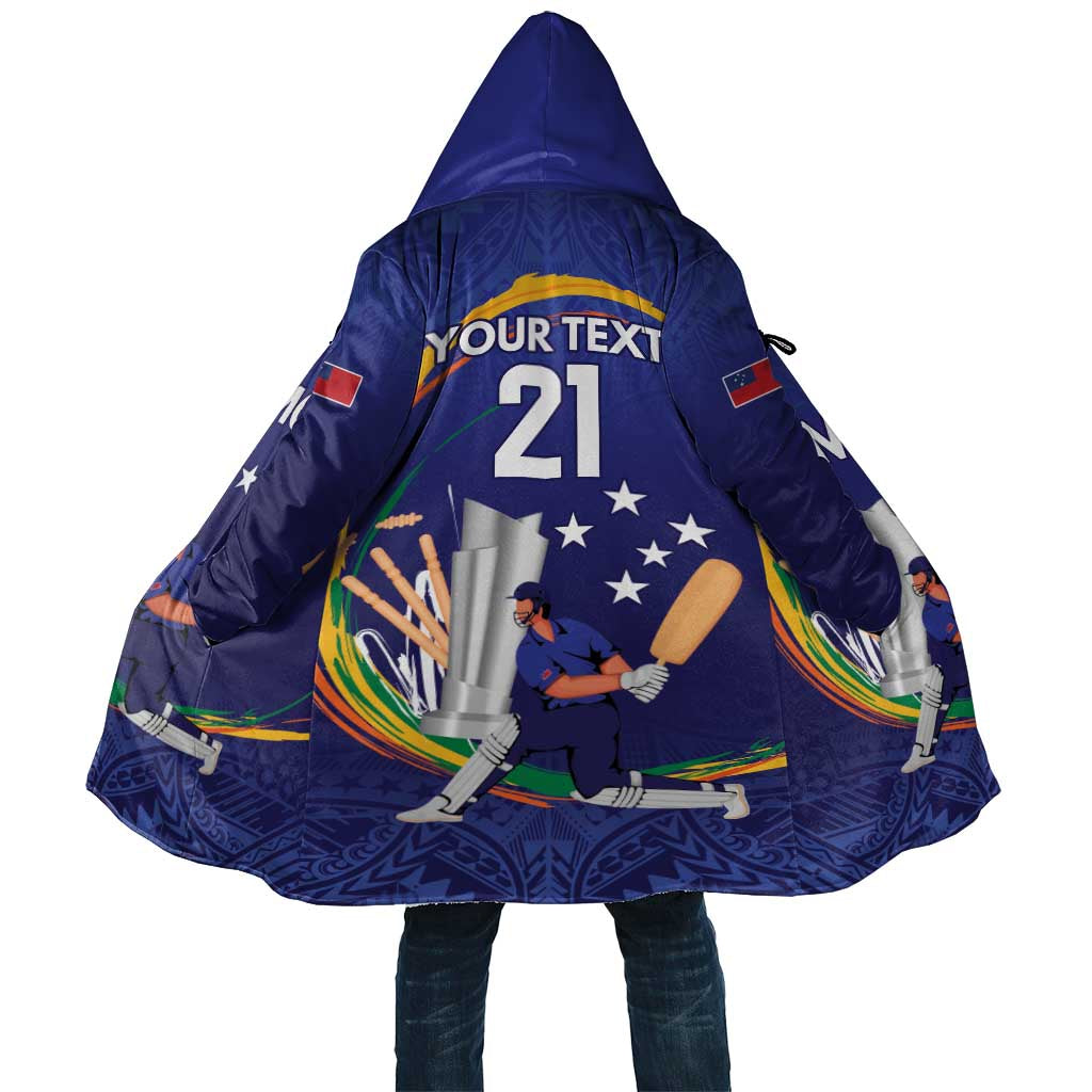 Custom Cricket Samoa East Asia-Pacific Cloak Samoa Storming the Limits - Polynesian Pride