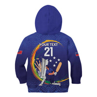 Custom Cricket Samoa East Asia-Pacific Kid Hoodie Samoa Storming the Limits LT9 - Polynesian Pride