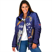 Custom Cricket Samoa East Asia-Pacific Padded Jacket Samoa Storming the Limits - Polynesian Pride
