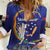 Custom Cricket Samoa East Asia-Pacific Women Casual Shirt Samoa Storming the Limits - Polynesian Pride