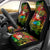 Personalised Vanuatu Joyeux Noel Car Seat Cover Christmas Santas God Yumi LT9 - Polynesian Pride