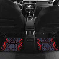 Custom New Zealand Car Mats Maori Kiwiana Pattern Tukutuku Motif
