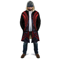 Custom New Zealand Cloak Maori Kiwiana Pattern Tukutuku Motif