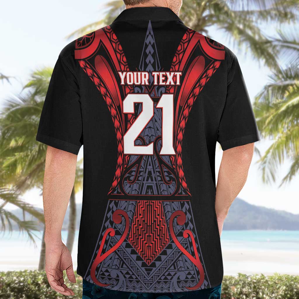 Custom New Zealand Hawaiian Shirt Maori Kiwiana Pattern Tukutuku Motif LT9 - Polynesian Pride