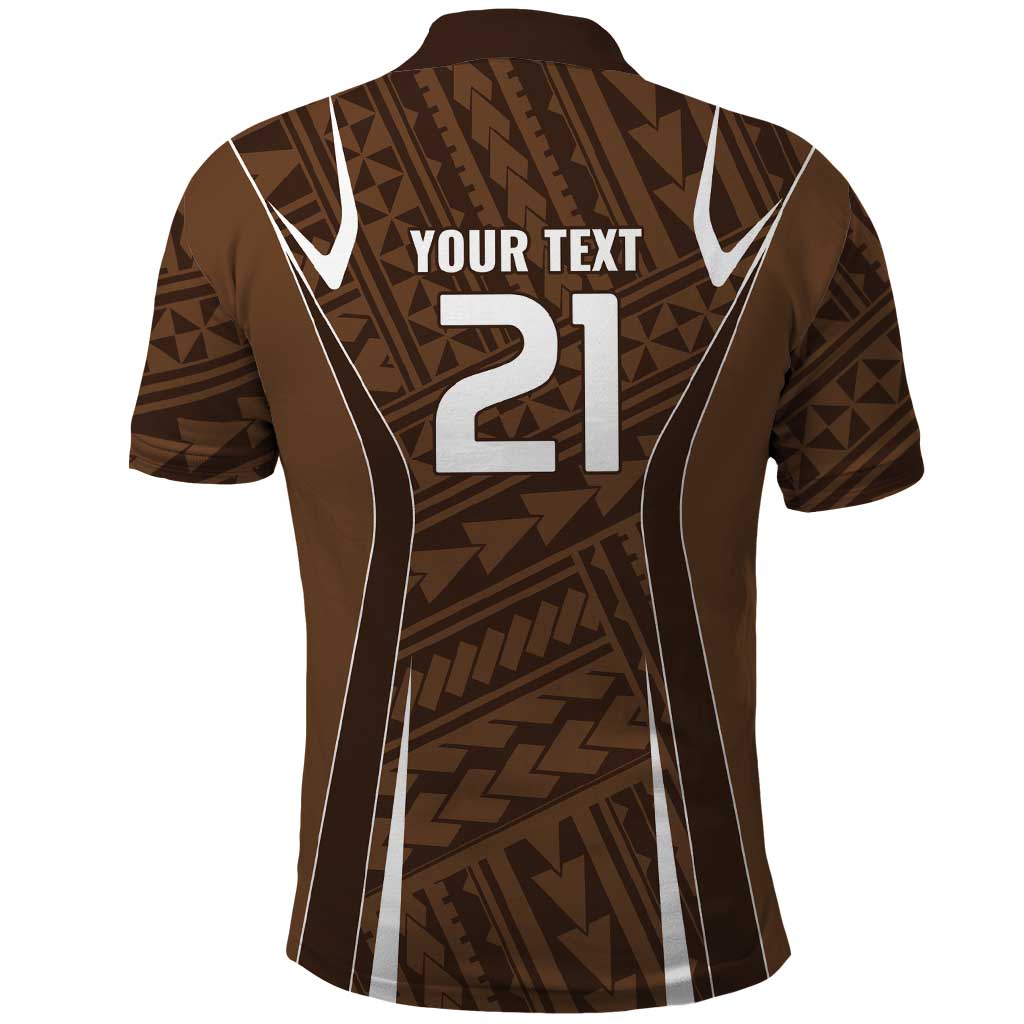 Custom Oceania Football Bula Fiji Polo Shirt Polynesian Tribal Pattern LT9 - Polynesian Pride
