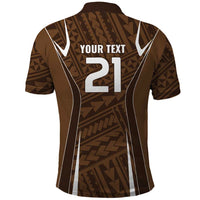 Custom Oceania Football Bula Fiji Polo Shirt Polynesian Tribal Pattern LT9 - Polynesian Pride
