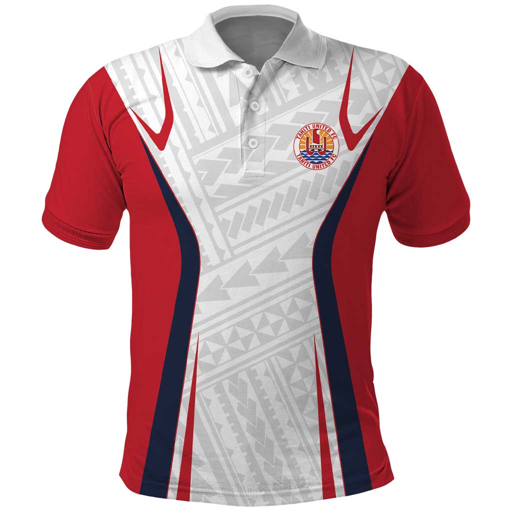 Custom Oceania Football Tahiti Polo Shirt Polynesian Tribal Pattern