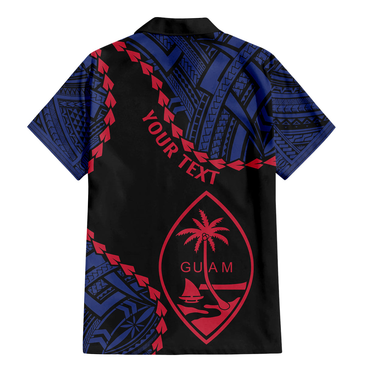 Personalized Guam 80th Anniversary Liberation Day Family Matching Mermaid Dress and Hawaiian Shirt Guahan Basic Seal LT9 - Polynesian Pride