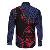 Personalized Guam 80th Anniversary Liberation Day Family Matching Off The Shoulder Long Sleeve Dress and Hawaiian Shirt Guahan Basic Seal LT9 - Polynesian Pride