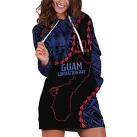 Personalized Guam 80th Anniversary Liberation Day Hoodie Dress Guahan Basic Seal