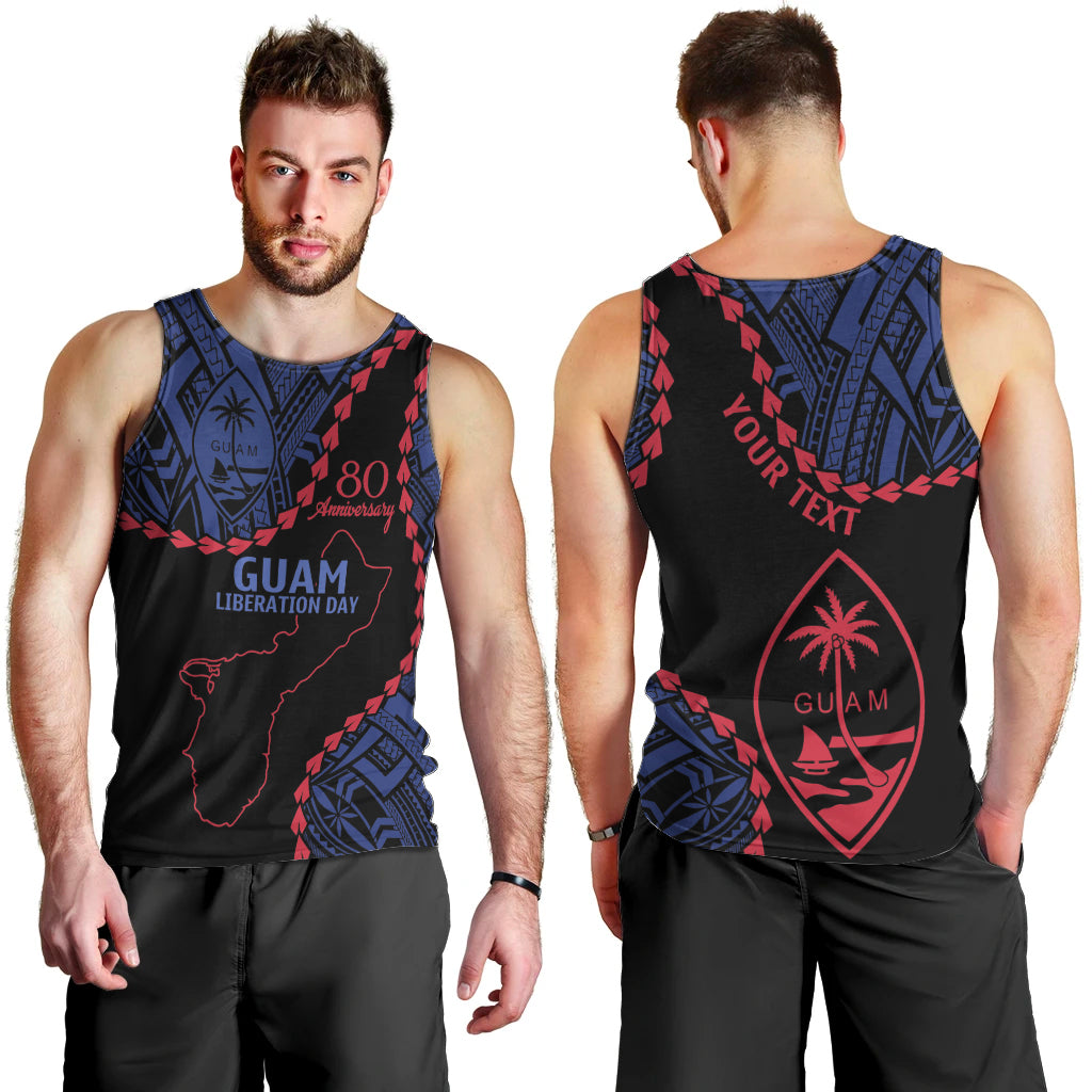 Personalized Guam 80th Anniversary Liberation Day Men Tank Top Guahan Basic Seal