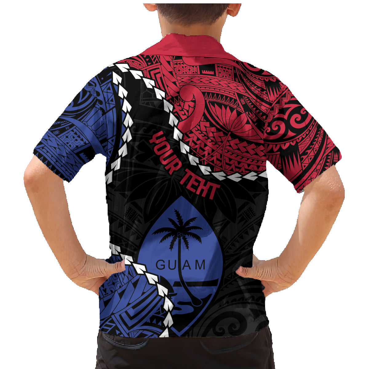 Personalized Guam 80th Anniversary Liberation Day Family Matching Mermaid Dress and Hawaiian Shirt Tano I Man Chamoru Since 1944 LT9 - Polynesian Pride