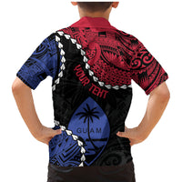 Personalized Guam 80th Anniversary Liberation Day Family Matching Mermaid Dress and Hawaiian Shirt Tano I Man Chamoru Since 1944 LT9 - Polynesian Pride