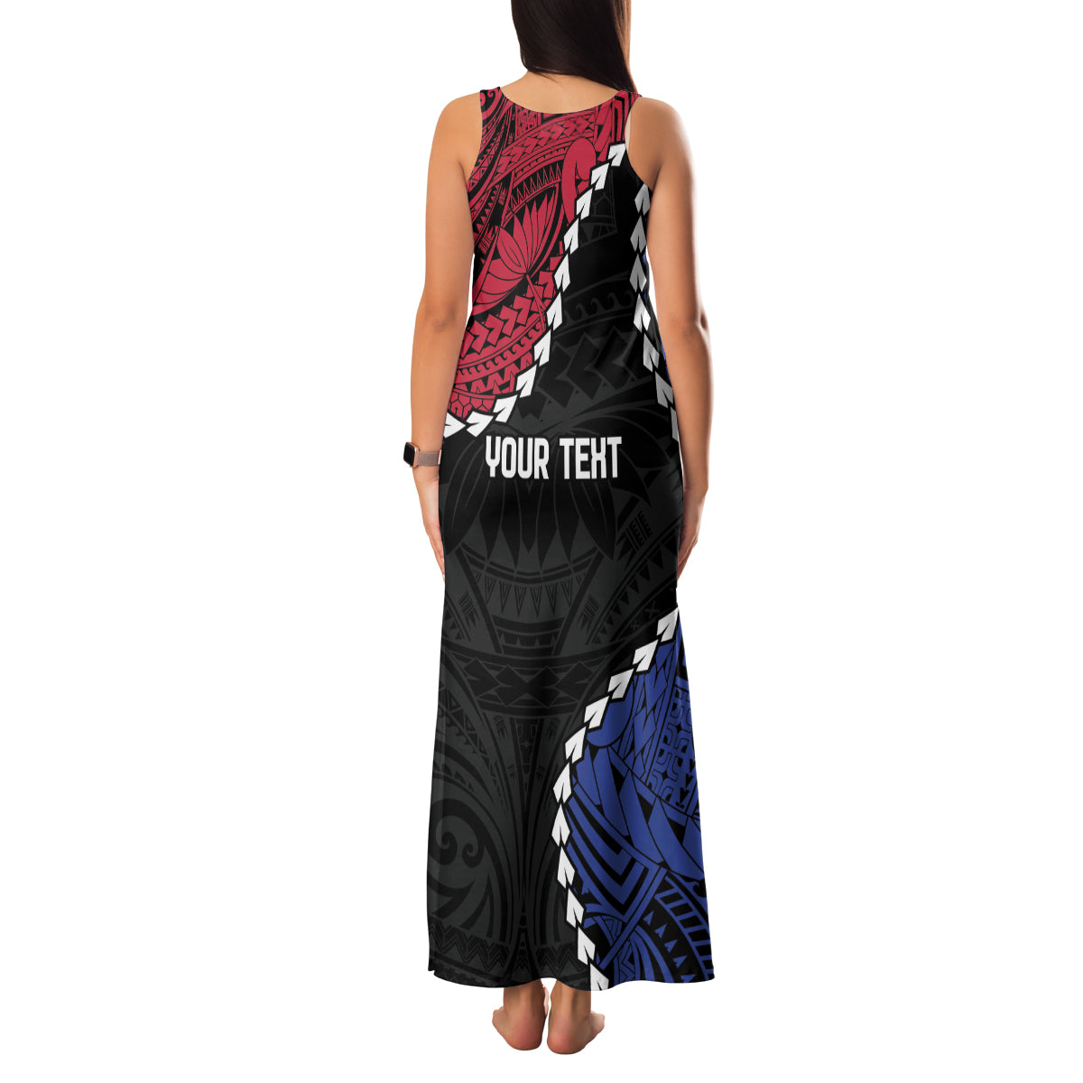 Personalized Guam 80th Anniversary Liberation Day Family Matching Tank Maxi Dress and Hawaiian Shirt Tano I Man Chamoru Since 1944 LT9 - Polynesian Pride