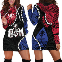 Personalized Guam 80th Anniversary Liberation Day Hoodie Dress Tano I Man Chamoru Since 1944 LT9 - Polynesian Pride