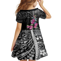 Guahan Puti Tai Nobiu Family Matching Off Shoulder Maxi Dress and Hawaiian Shirt Guam Bougainvillea Flower Art LT9 - Polynesian Pride