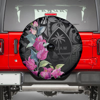 Guahan Puti Tai Nobiu Spare Tire Cover Guam Bougainvillea Flower Art LT9 - Polynesian Pride