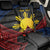Personalized Philippines Back Car Seat Cover Polynesian Tribal Tattoo with Filipino Flag Motif