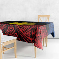 Personalized Philippines Tablecloth Polynesian Tribal Tattoo with Filipino Flag Motif LT9 - Polynesian Pride