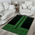 New Zealand Maori Kowhaiwhai Area Rug Kakariki Maui and Mangopare