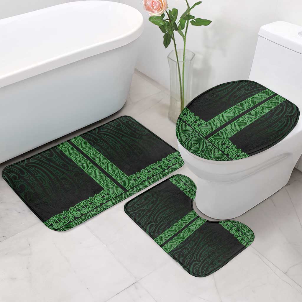New Zealand Maori Kowhaiwhai Bathroom Set Kakariki Maui and Mangopare LT9 - Polynesian Pride
