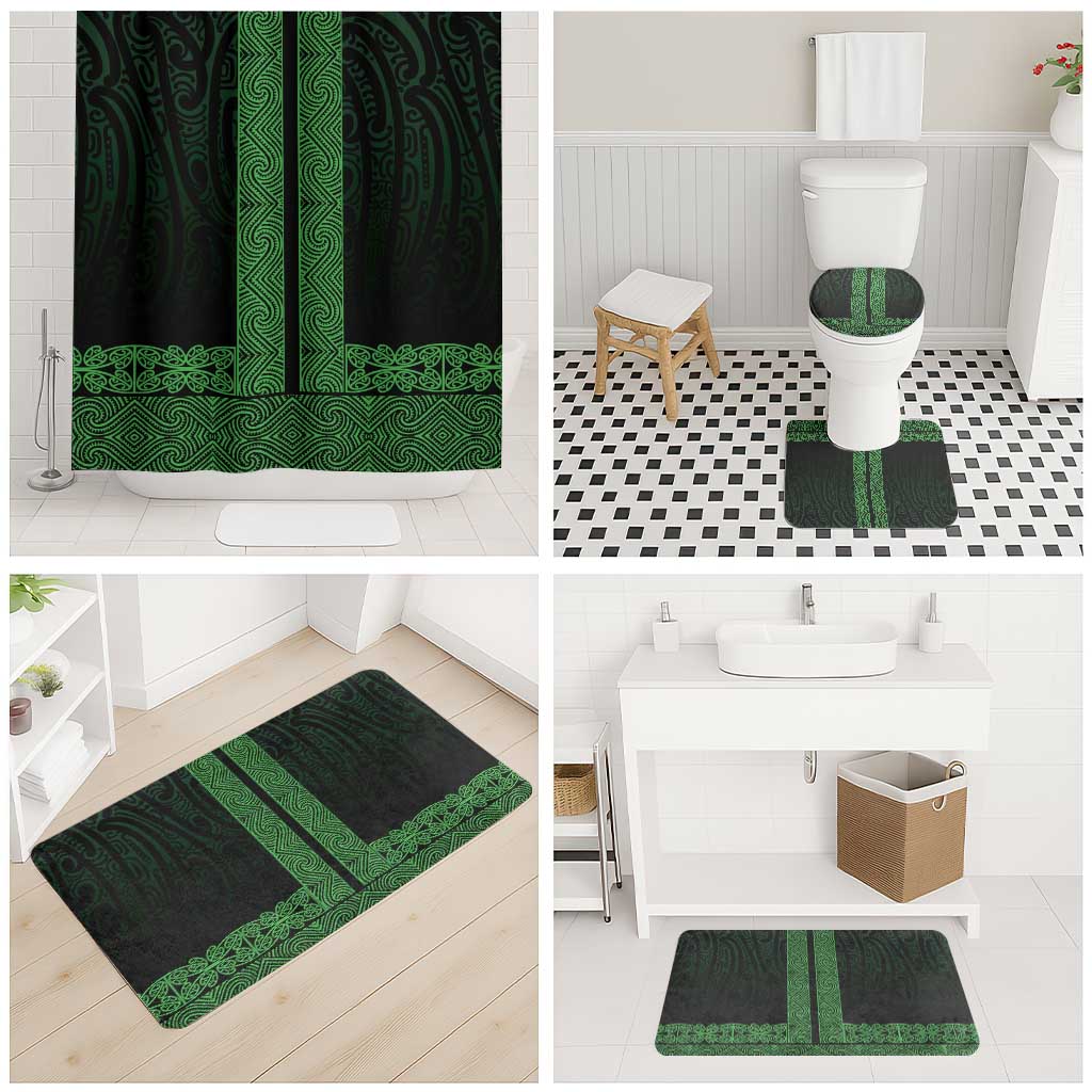 New Zealand Maori Kowhaiwhai Bathroom Set Kakariki Maui and Mangopare LT9 - Polynesian Pride