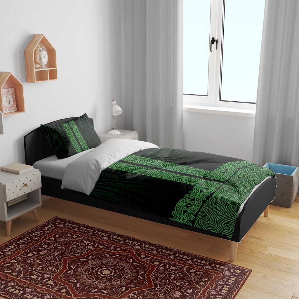 New Zealand Maori Kowhaiwhai Bedding Set Kakariki Maui and Mangopare LT9 - Polynesian Pride