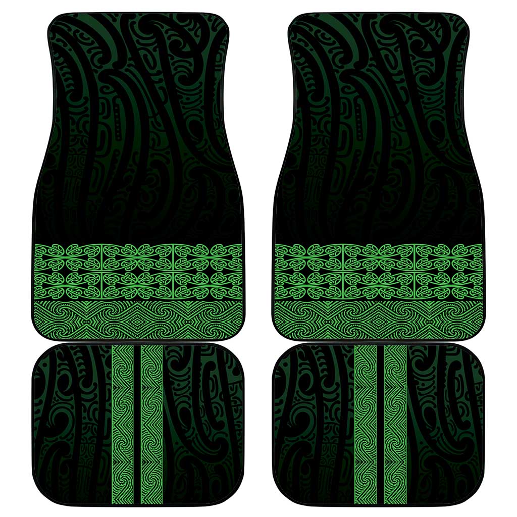 New Zealand Maori Kowhaiwhai Car Mats Kakariki Maui and Mangopare LT9 - Polynesian Pride