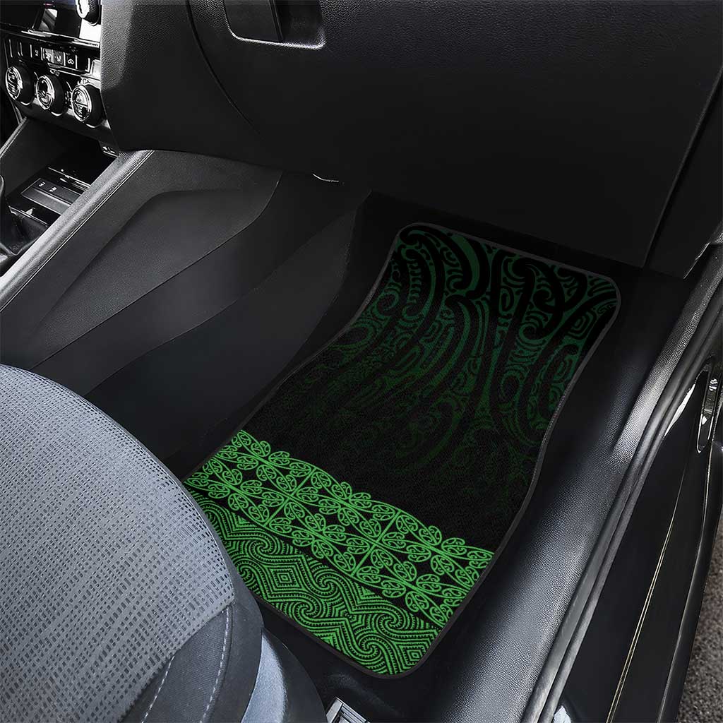 New Zealand Maori Kowhaiwhai Car Mats Kakariki Maui and Mangopare LT9 - Polynesian Pride